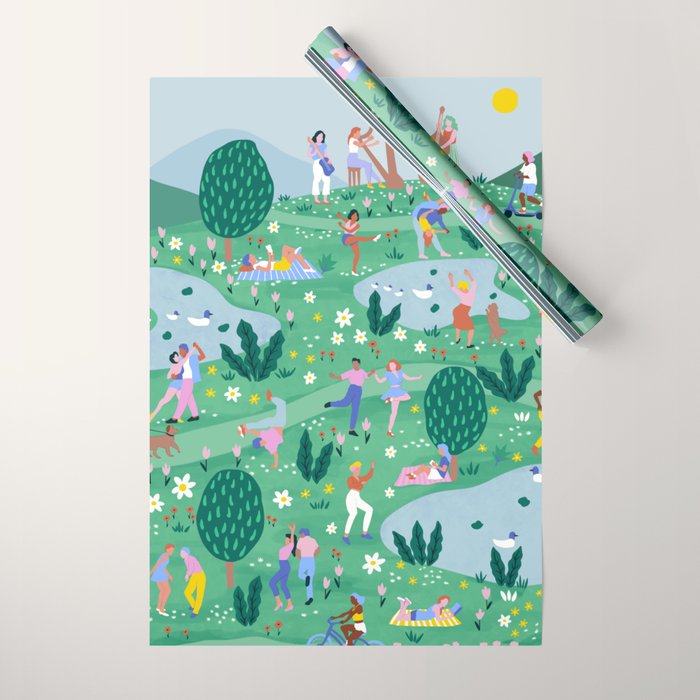 Spring Festival Wrapping Paper Gallery Image 1