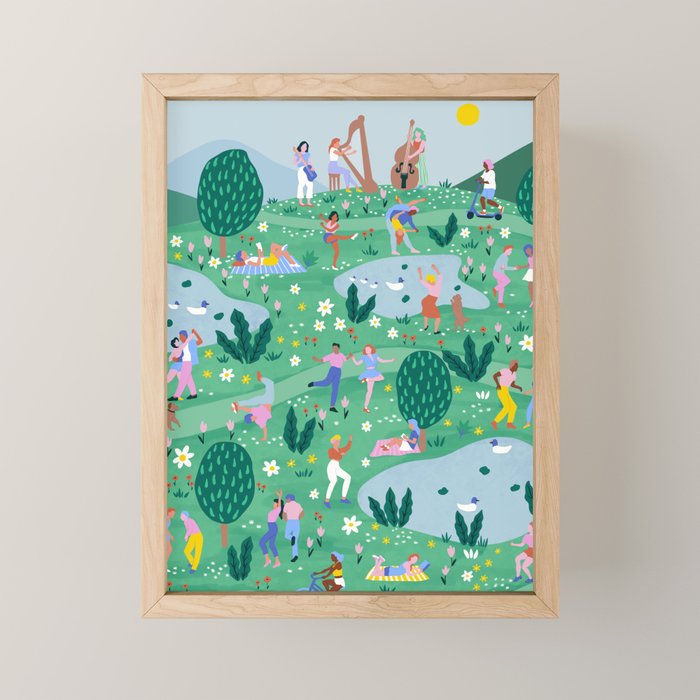 Spring Festival Mini Art Print Gallery Image 1