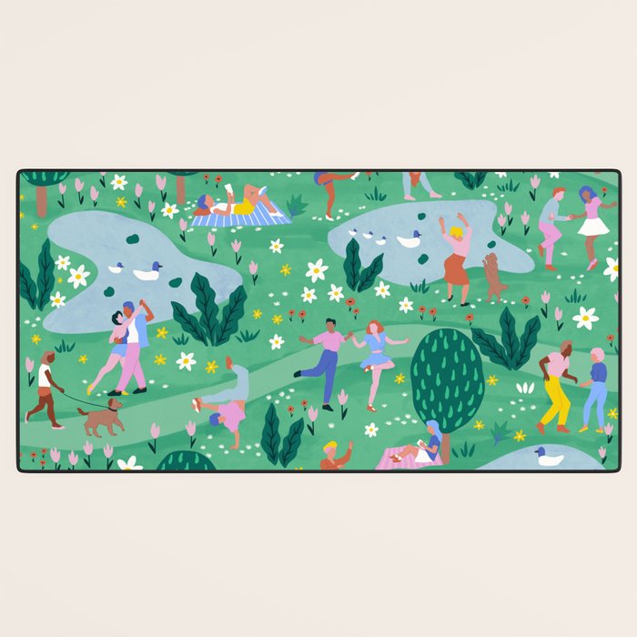 Spring Festival Desk Mat Gallery Image 3