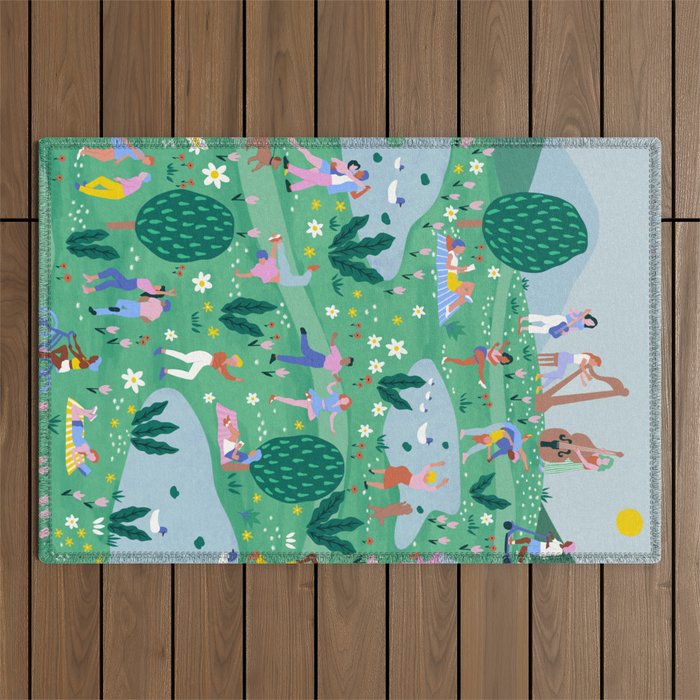 Spring Festival Outdoor Rug Gallery Image 1