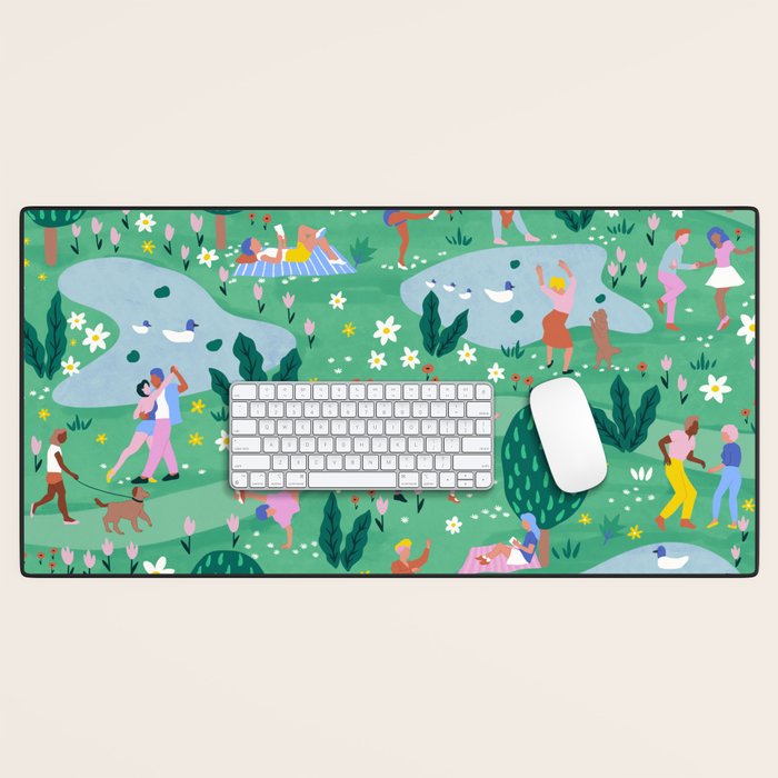 Spring Festival Desk Mat Gallery Image 1