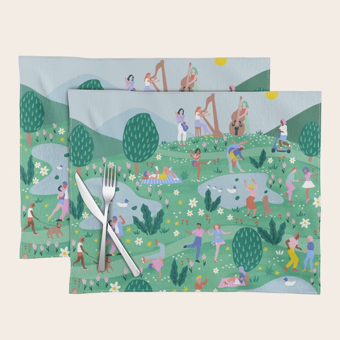 Spring Festival Placemat Gallery Image 1