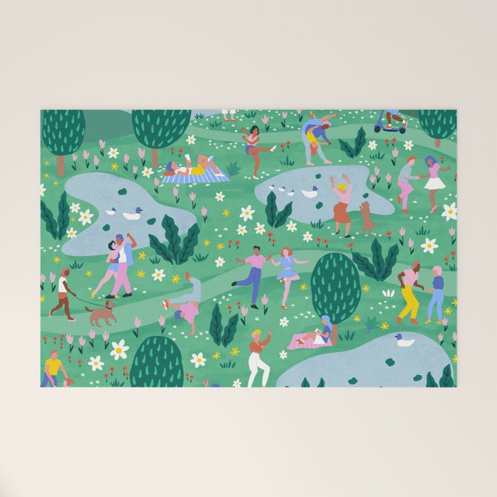 Spring Festival Welcome Mat Gallery Image 1