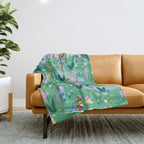 Spring Festival Throw Blanket Gallery Image 1
