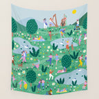 Spring Festival Wall Tapestry Gallery Image 4