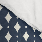 Vintage Stars VIII Dark Navy Blue Comforter Gallery Image 4