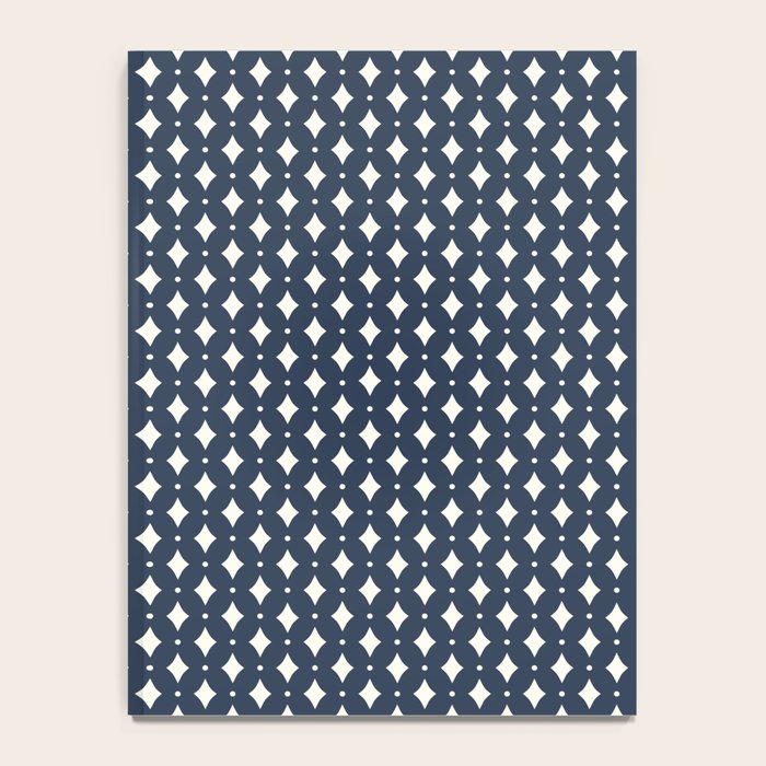 Vintage Stars VIII Dark Navy Blue Notebook Gallery Image 4