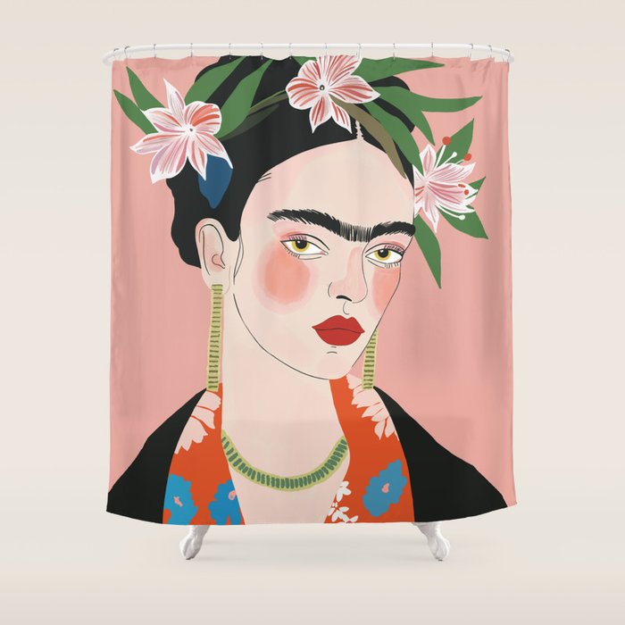 Frida Shower Curtain Gallery Image 1