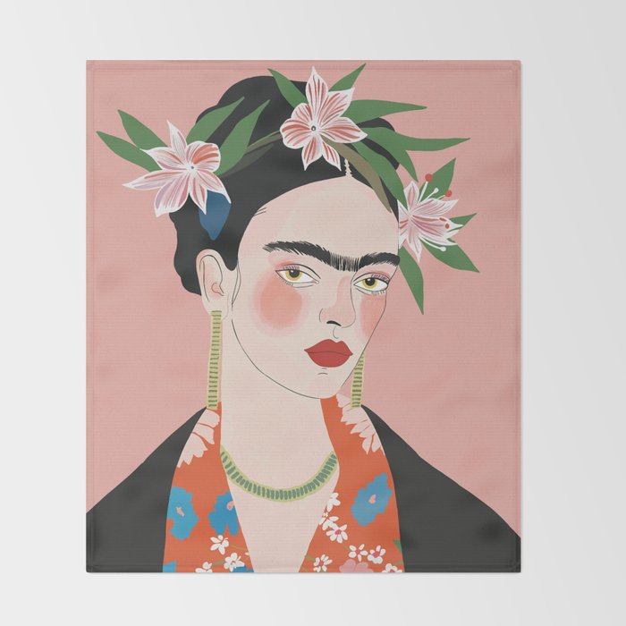 Frida Throw Blanket Gallery Image 2