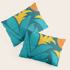 Wild Garden / Whimsical Botanical Series Pillow Sham Gallery Image 3