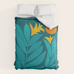 Wild Garden / Whimsical Botanical Series Comforter Gallery Image 6