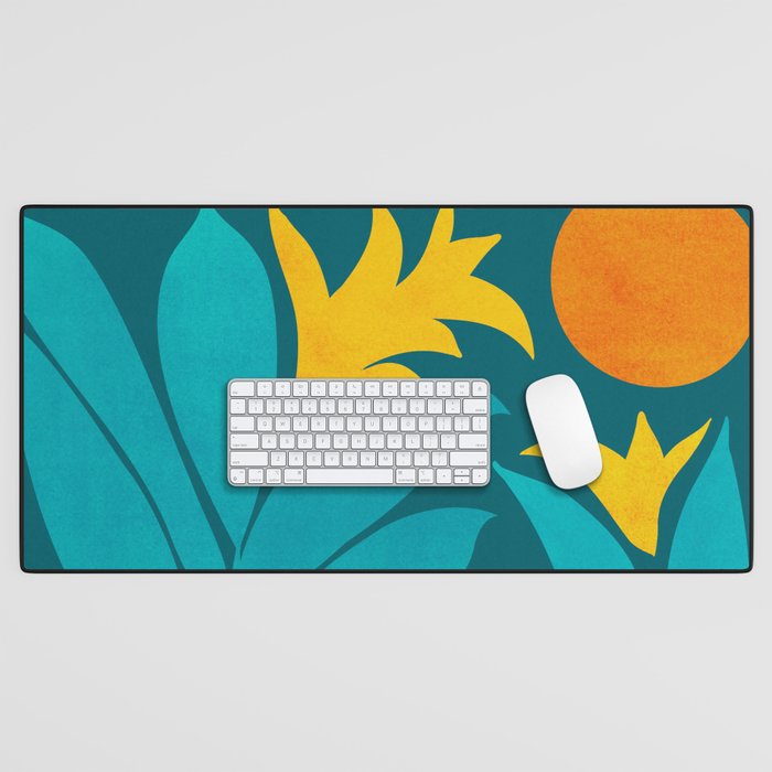 Wild Garden / Whimsical Botanical Series Desk Mat Gallery Image 1