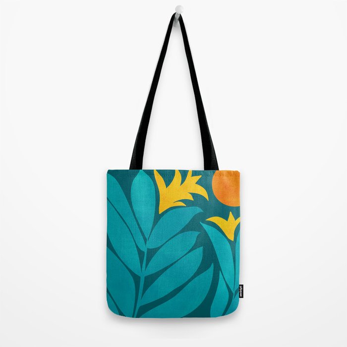Wild Garden / Whimsical Botanical Series Tote Bag Gallery Image 2