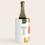 Born To Be Wild, Be Kind, Modern Abstract Print, Boho Decor, Nursery Decor  Wine Chiller Gallery Image 2