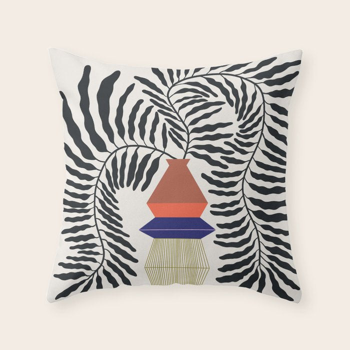 Duality Throw Pillow Gallery Image 1