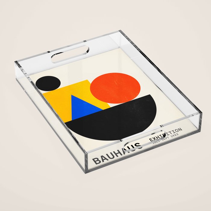 Balance 02: Bauhaus Mid-Century Edition Acrylic Tray Gallery Image 1