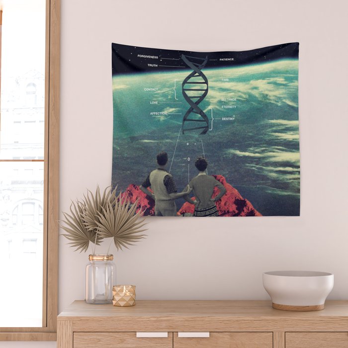 Distance And Eternity Wall Tapestry Gallery Image 2