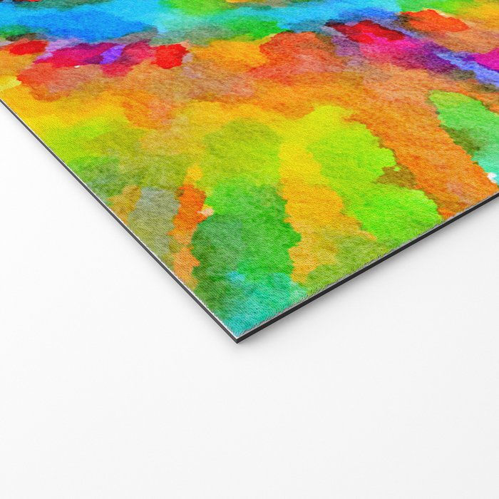 Tie Dye Peace Sign Welcome Mat Gallery Image 2