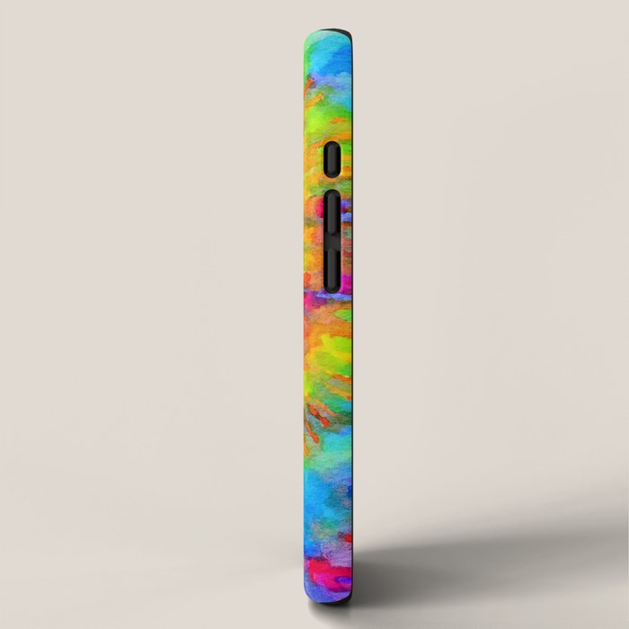 Tie Dye Peace Sign iPhone Case Gallery Image 2