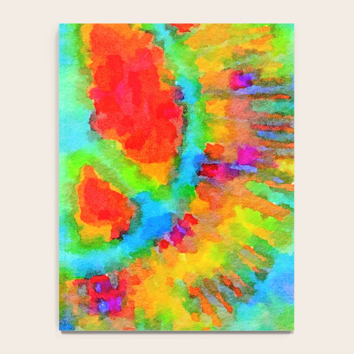 Tie Dye Peace Sign Notebook Gallery Image 4