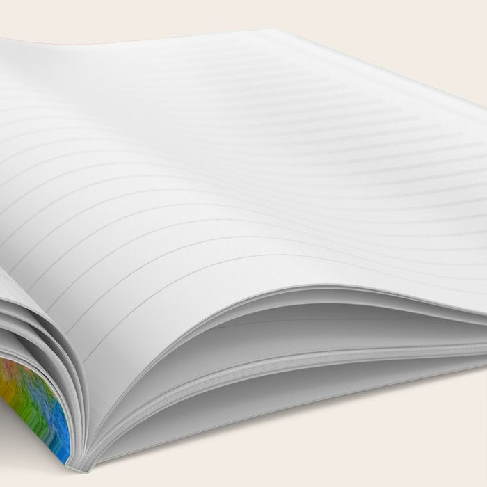 Tie Dye Peace Sign Notebook Gallery Image 2