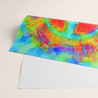 Tie Dye Peace Sign Wrapping Paper Gallery Image 2