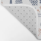 Deer Christmas forest Bath Mat Gallery Image 2