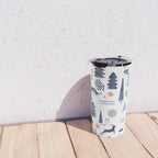 Deer Christmas forest Travel Mug Gallery Image 4