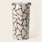 Little ghosts and flowers halloween pattern Travel Mug Gallery Image 2
