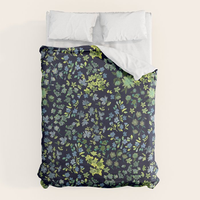 Botanical Night Bloom Duvet Cover Gallery Image 6