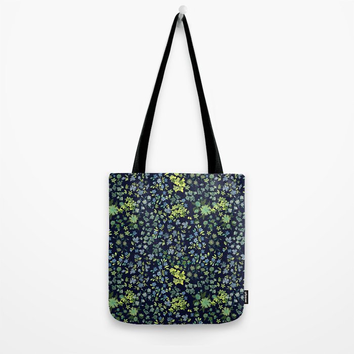 Botanical Night Bloom Tote Bag Gallery Image 2
