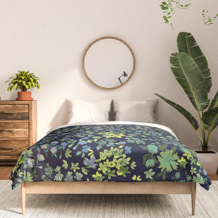 Botanical Night Bloom Comforter Gallery Image 3