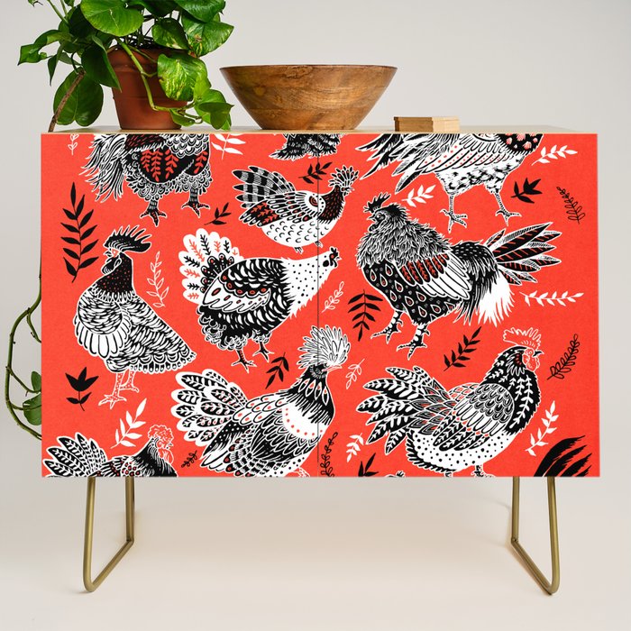 Lil Cluckers Credenza Gallery Image 1