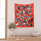 Lil Cluckers Wall Tapestry Gallery Image 2