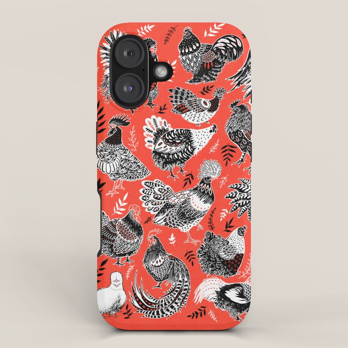 Lil Cluckers iPhone Case Gallery Image 1