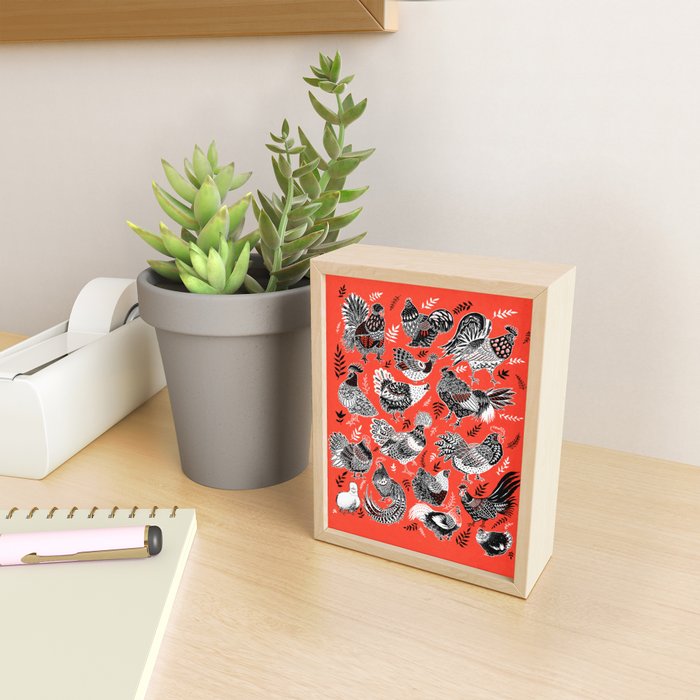 Lil Cluckers Mini Art Print Gallery Image 2