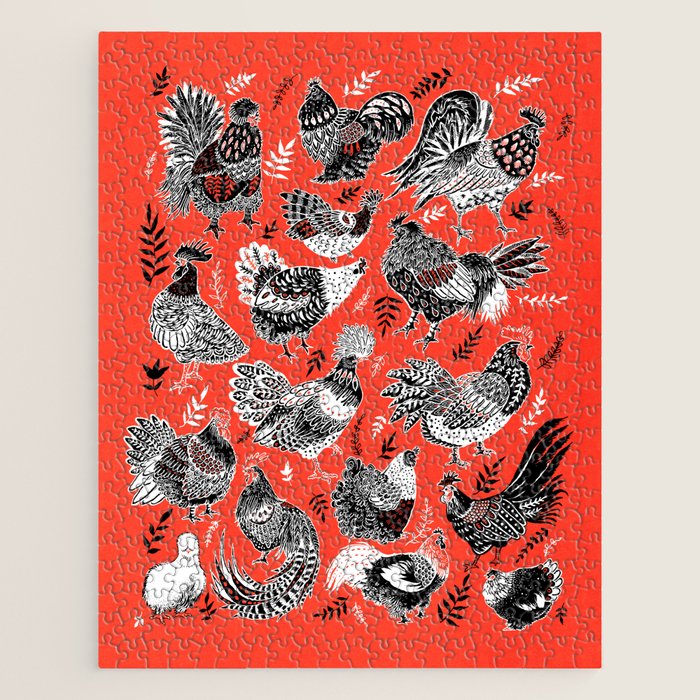 Lil Cluckers Jigsaw Puzzle Gallery Image 1