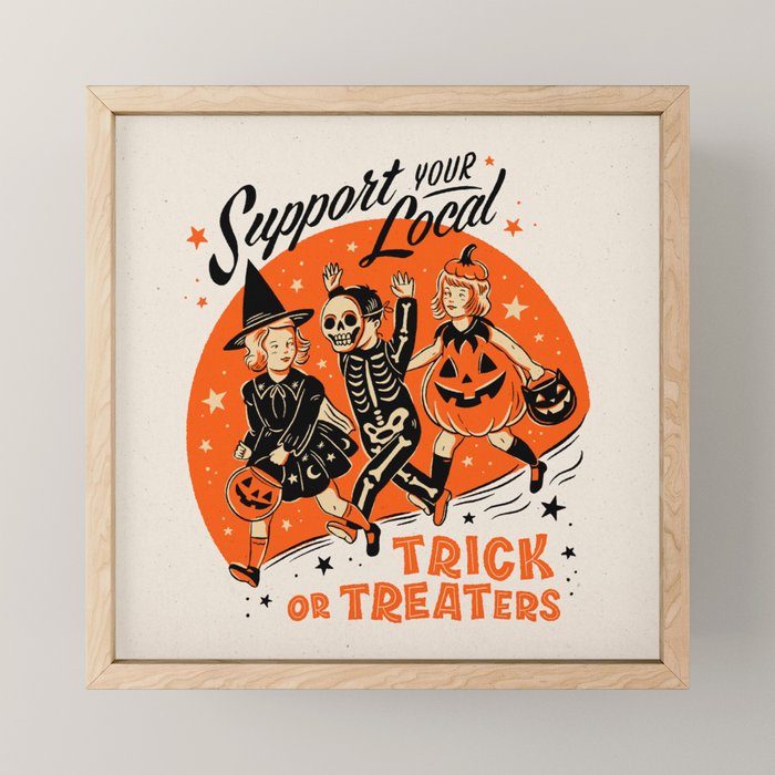 Trick or Treat Mini Art Print Gallery Image 1