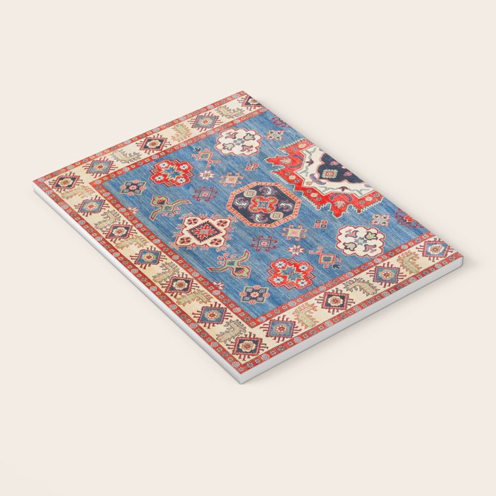 Blue Starblaze Handmade Kazak Rug Notebook Gallery Image 3
