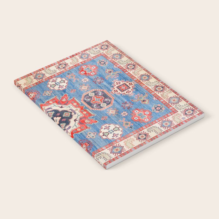 Blue Starblaze Handmade Kazak Rug Notebook Gallery Image 2