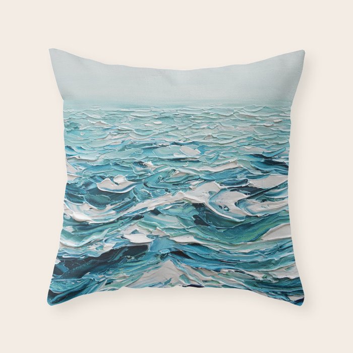 Into the Mystic Throw Pillow Gallery Image 6