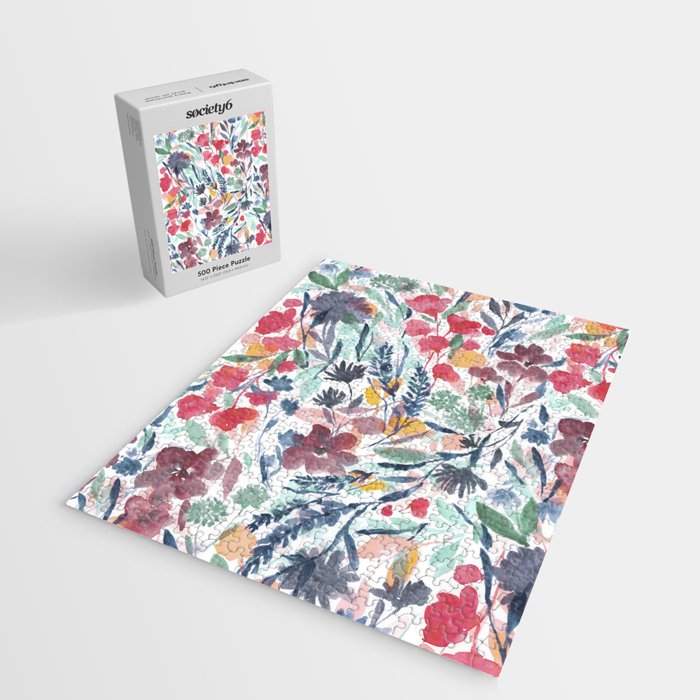 Upside Floral Deep Jigsaw Puzzle Gallery Image 2