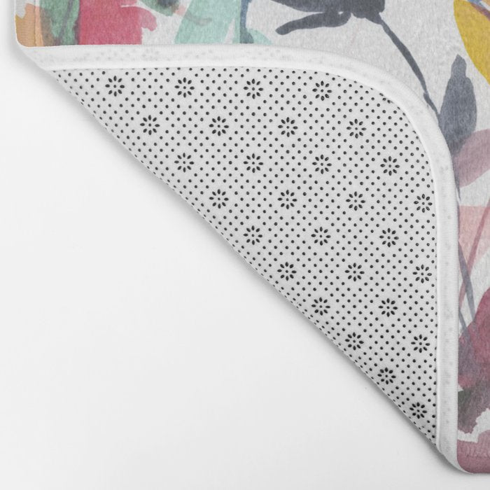 Upside Floral Deep Bath Mat Gallery Image 2