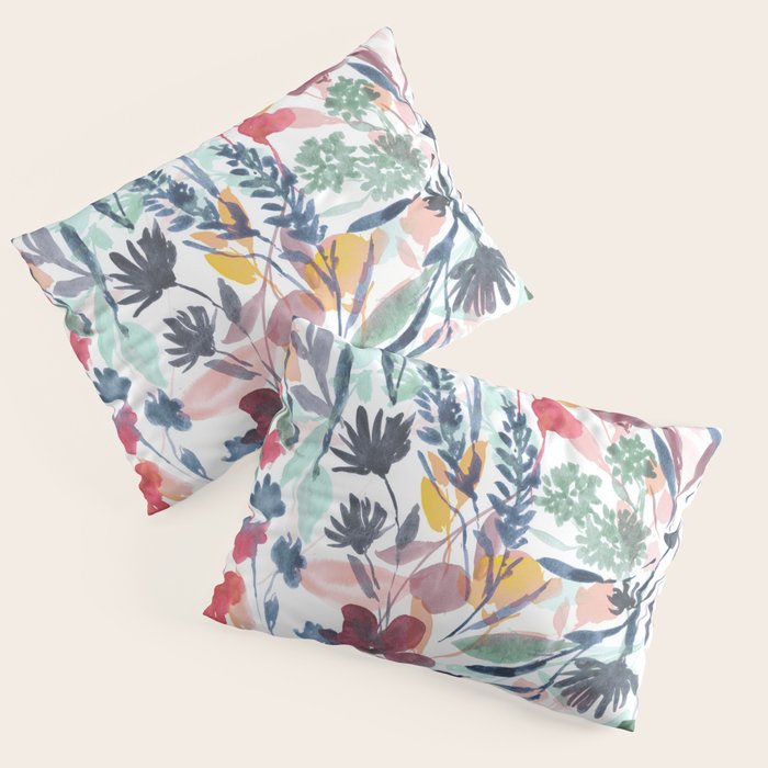 Upside Floral Deep Pillow Sham Gallery Image 3