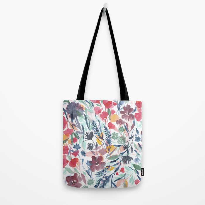 Upside Floral Deep Tote Bag Gallery Image 2