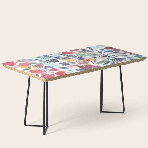 Upside Floral Deep Coffee Table