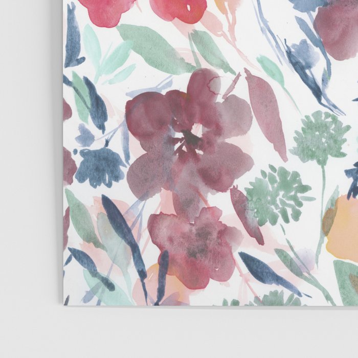 Upside Floral Deep Poster Gallery Image 3