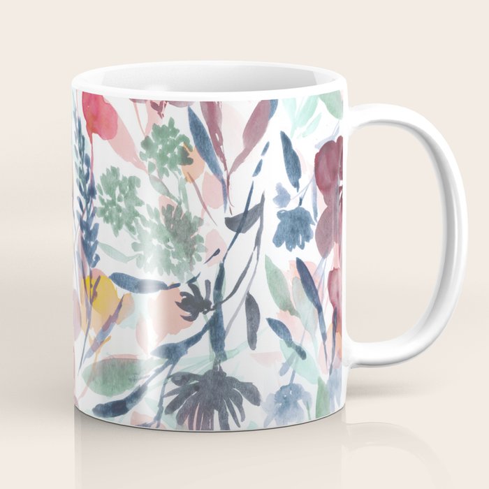 Upside Floral Deep Coffee Mug Gallery Image 1