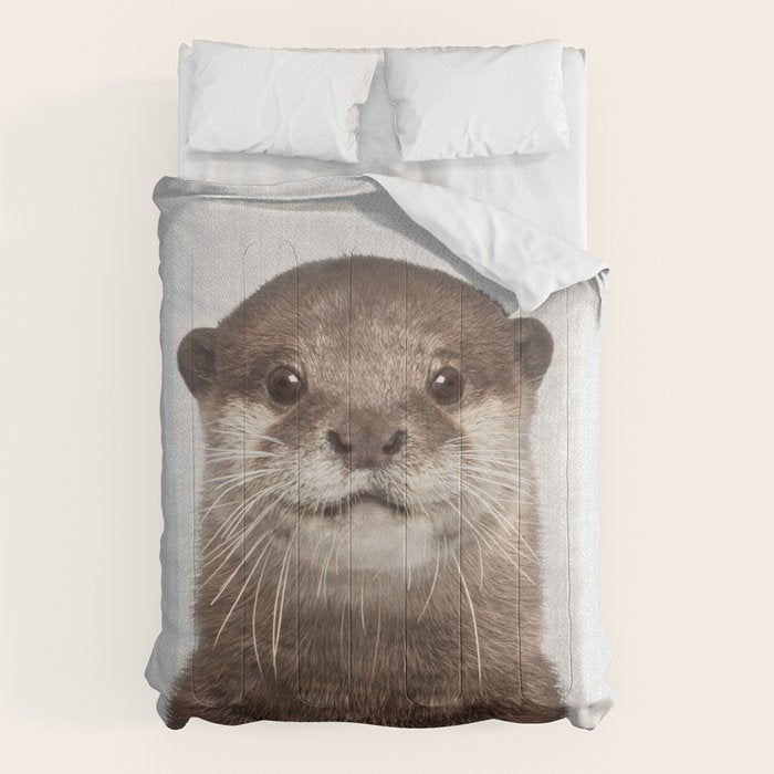 Otter - Colorful Comforter Gallery Image 6