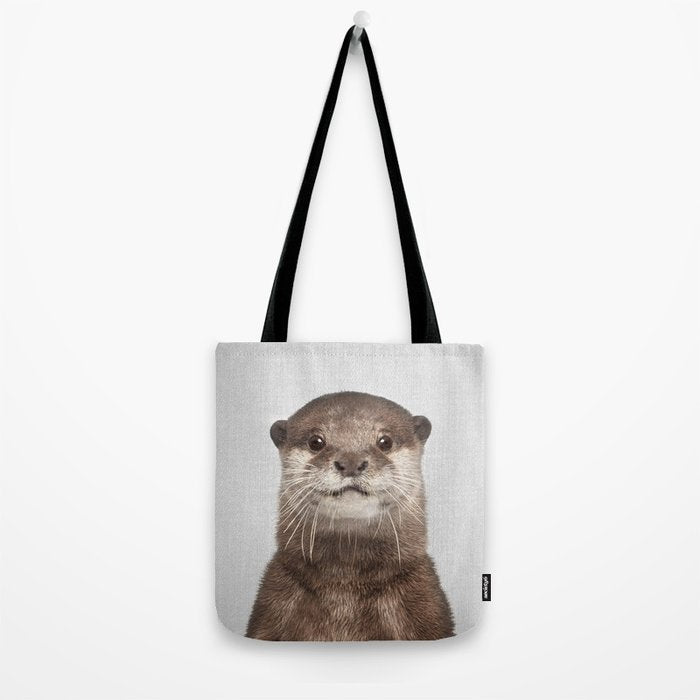 Otter - Colorful Tote Bag Gallery Image 2